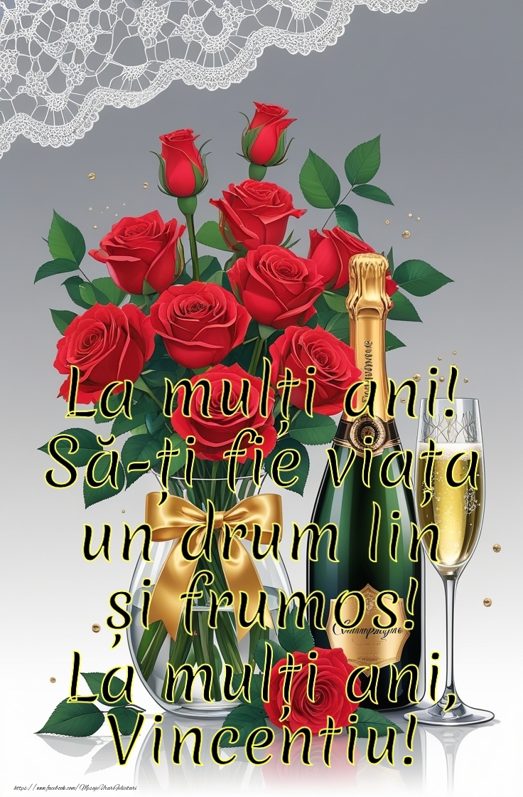 Felicitari de la multi ani - La mulți ani! Să-ți fie viața un drum lin și frumos!