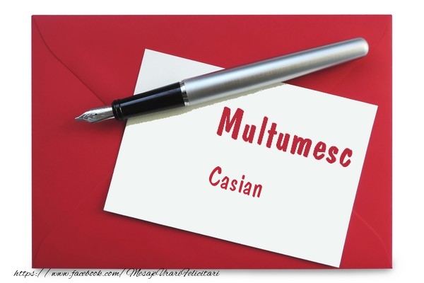Felicitari de multumire - Mesaje | Multumesc Casian!