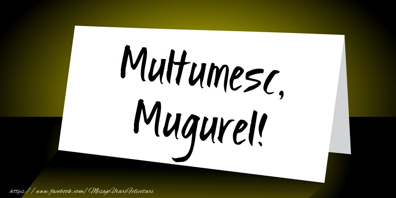 Felicitari de multumire - Mesaje | Multumesc, Mugurel!