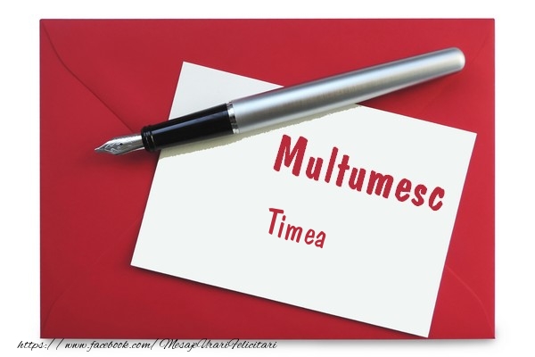 Felicitari de multumire - Mesaje | Multumesc Timea!