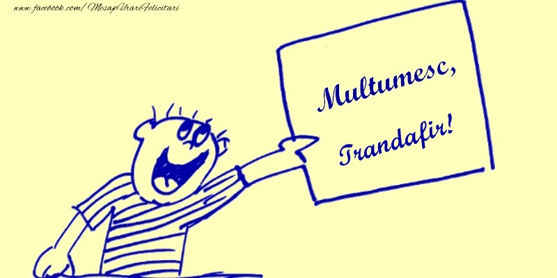 Felicitari de multumire - Multumesc, Trandafir