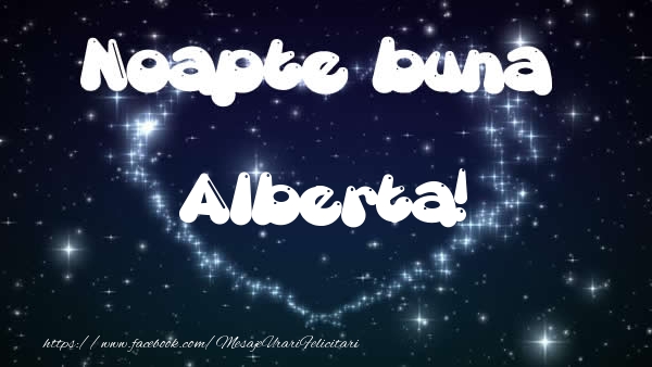 Felicitari de noapte buna - ❤️❤️❤️ Stele & Inimioare | Noapte buna Alberta!