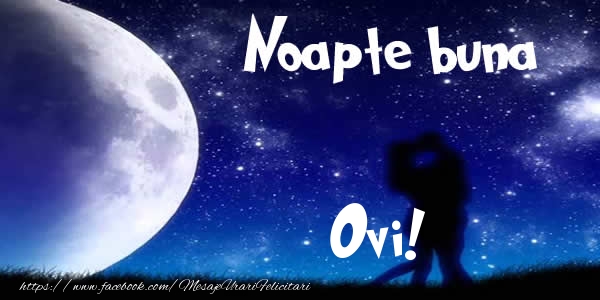 Felicitari de noapte buna - Luna & I Love You | Noapte buna Ovi!