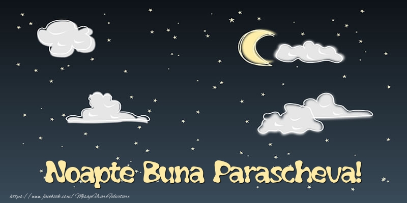 Felicitari de noapte buna - Luna & Stele | Noapte Buna Parascheva!