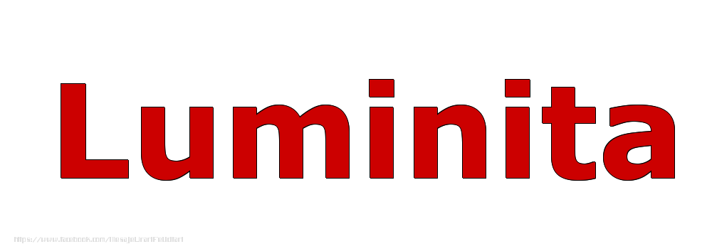 Felicitari cu numele tau - Poza cu numele Luminita - Rosu