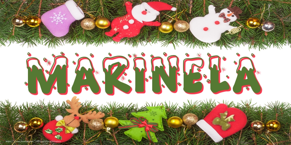 Felicitari cu numele tau - Poza cu numele Marinela de Craciun