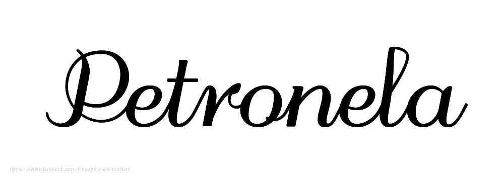 Felicitari cu numele tau - Imagine cu numele Petronela - Scris de mână