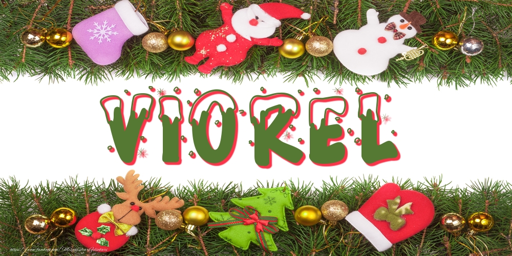 Felicitari cu numele tau - Poza cu numele Viorel de Craciun