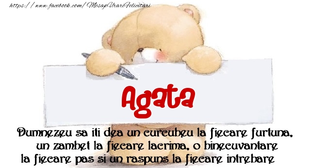Felicitari de prietenie - Mesaj pentru prieteni! Agata