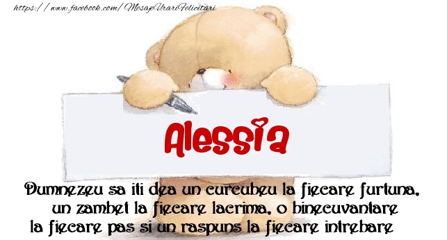 Felicitari de prietenie - Mesaj pentru prieteni! Alessia