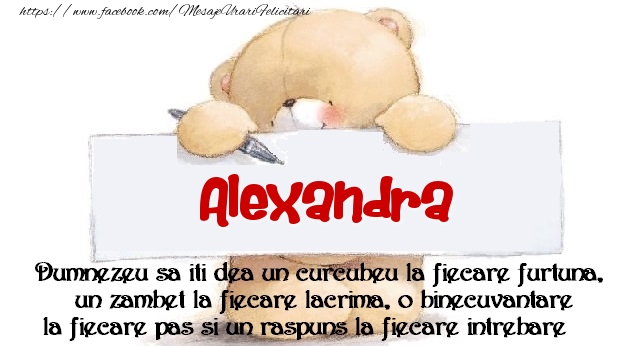 Felicitari de prietenie - Mesaj pentru prieteni! Alexandra