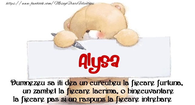 Felicitari de prietenie - Ursuleti | Mesaj pentru prieteni! Alysa