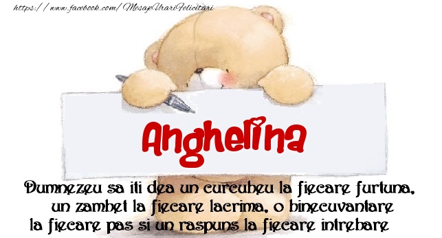 Felicitari de prietenie - Ursuleti | Mesaj pentru prieteni! Anghelina