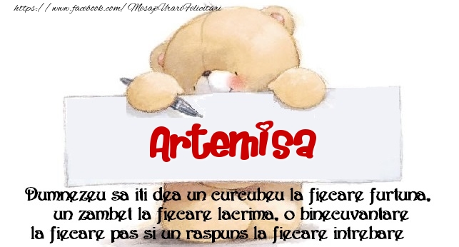 Felicitari de prietenie - Mesaj pentru prieteni! Artemisa