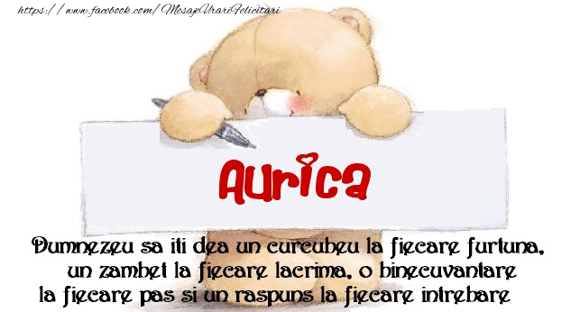 Felicitari de prietenie - Ursuleti | Mesaj pentru prieteni! Aurica