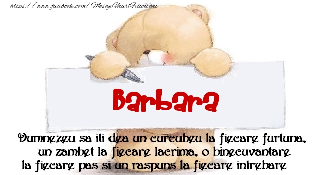 Felicitari de prietenie - Ursuleti | Mesaj pentru prieteni! Barbara