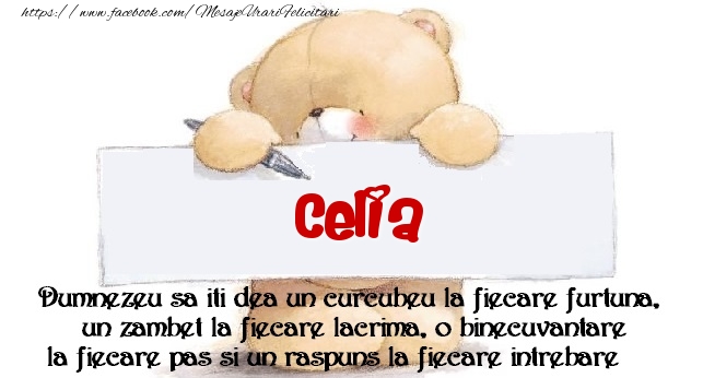 Felicitari de prietenie - Ursuleti | Mesaj pentru prieteni! Celia