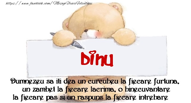 Felicitari de prietenie - Ursuleti | Mesaj pentru prieteni! Dinu