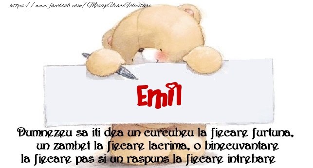 Felicitari de prietenie - Mesaj pentru prieteni! Emil