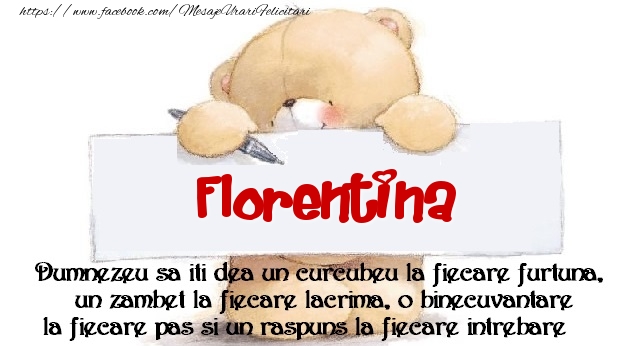 Felicitari de prietenie - Mesaj pentru prieteni! Florentina