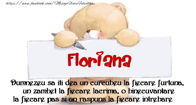 Felicitari de prietenie - Ursuleti | Mesaj pentru prieteni! Floriana