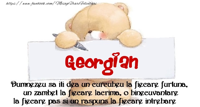 Felicitari de prietenie - Mesaj pentru prieteni! Georgian