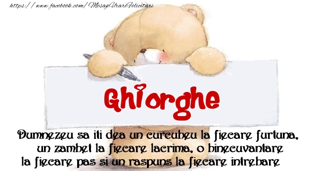 Felicitari de prietenie - Ursuleti | Mesaj pentru prieteni! Ghiorghe