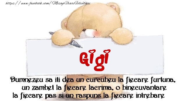 Felicitari de prietenie - Ursuleti | Mesaj pentru prieteni! Gigi