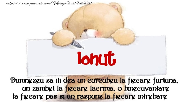 Felicitari de prietenie - Ursuleti | Mesaj pentru prieteni! Ionut