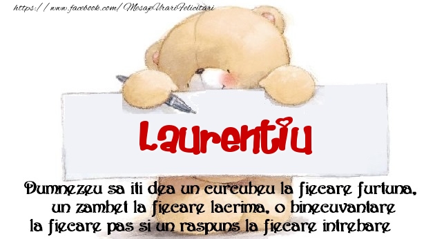 Felicitari de prietenie - Ursuleti | Mesaj pentru prieteni! Laurentiu