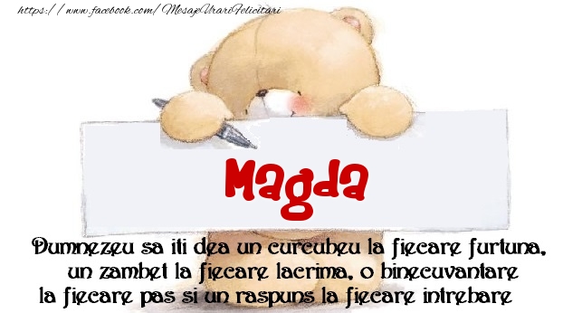Felicitari de prietenie - Ursuleti | Mesaj pentru prieteni! Magda