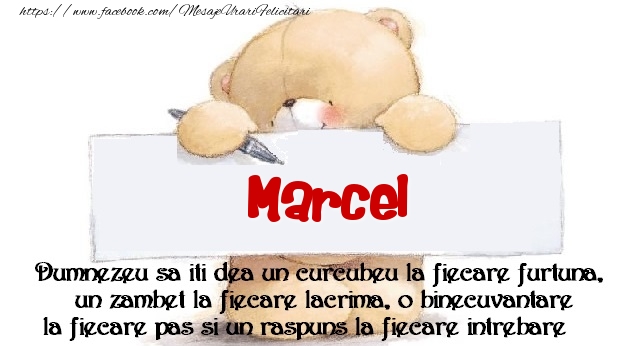 Felicitari de prietenie - Ursuleti | Mesaj pentru prieteni! Marcel