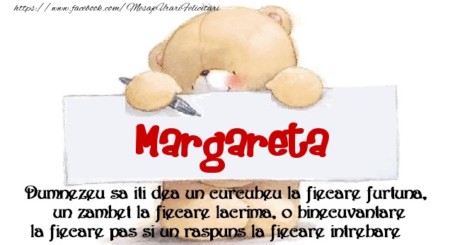 Felicitari de prietenie - Ursuleti | Mesaj pentru prieteni! Margareta