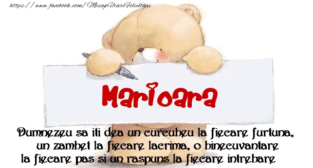 Felicitari de prietenie - Ursuleti | Mesaj pentru prieteni! Marioara