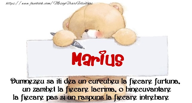 Felicitari de prietenie - Ursuleti | Mesaj pentru prieteni! Marius