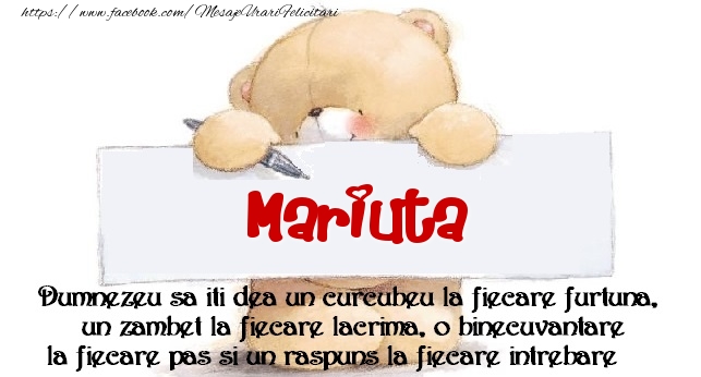 Felicitari de prietenie - Ursuleti | Mesaj pentru prieteni! Mariuta