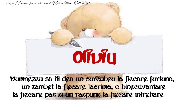 Felicitari de prietenie - Mesaj pentru prieteni! Oliviu