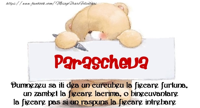 Felicitari de prietenie - Ursuleti | Mesaj pentru prieteni! Parascheva
