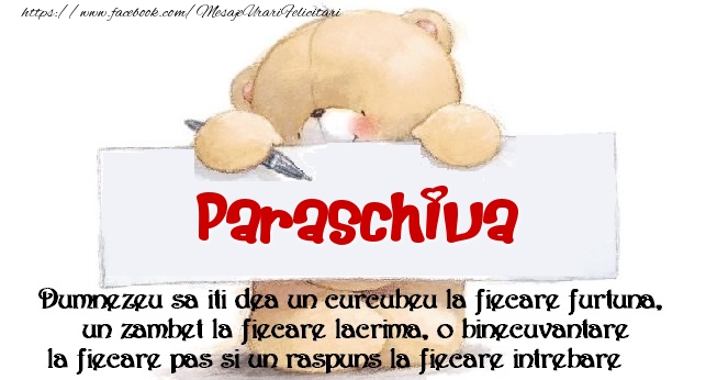 Felicitari de prietenie - Ursuleti | Mesaj pentru prieteni! Paraschiva