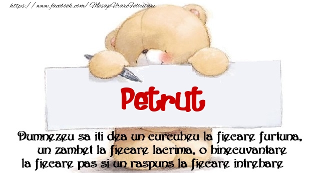 Felicitari de prietenie - Mesaj pentru prieteni! Petrut