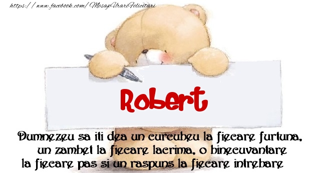 Felicitari de prietenie - Ursuleti | Mesaj pentru prieteni! Robert