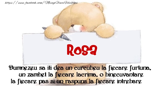 Felicitari de prietenie - Mesaj pentru prieteni! Rosa