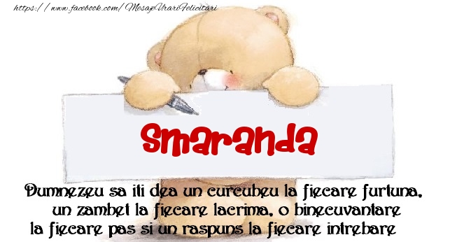 Felicitari de prietenie - Mesaj pentru prieteni! Smaranda