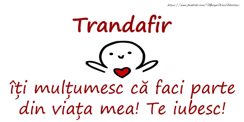 Felicitari de prietenie - Trandafir, îți mulțumesc că faci parte din viața mea! Te iubesc!