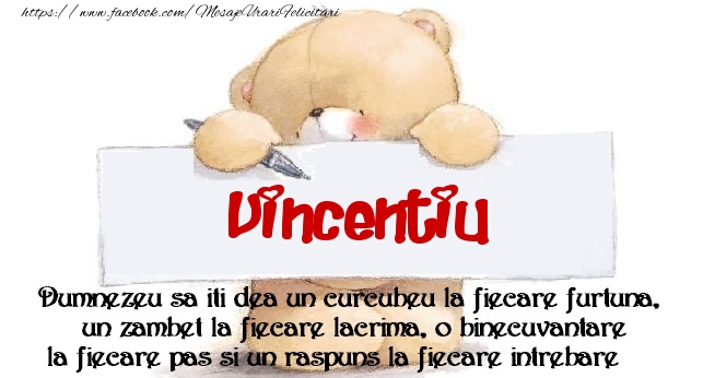 Felicitari de prietenie - Mesaj pentru prieteni! Vincentiu