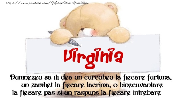 Felicitari de prietenie - Mesaj pentru prieteni! Virginia