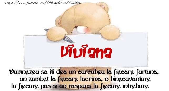Felicitari de prietenie - Mesaj pentru prieteni! Viviana