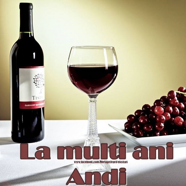 Felicitari de Sfantul Andrei - La multi ani Andi