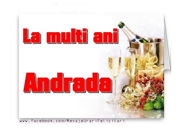 Felicitari de Sfantul Andrei - La multi ani Andrada