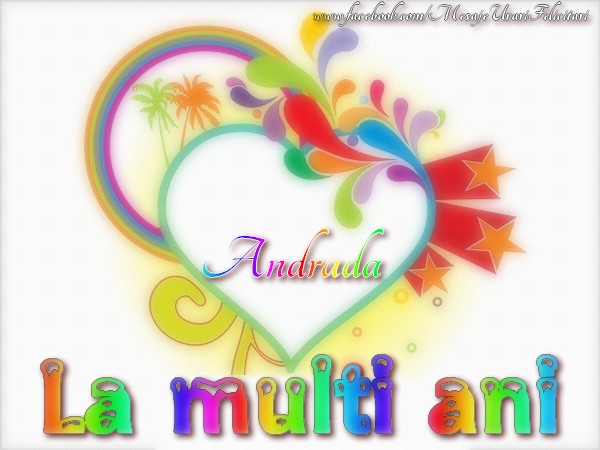 Felicitari de Sfantul Andrei - Andrada La multi ani